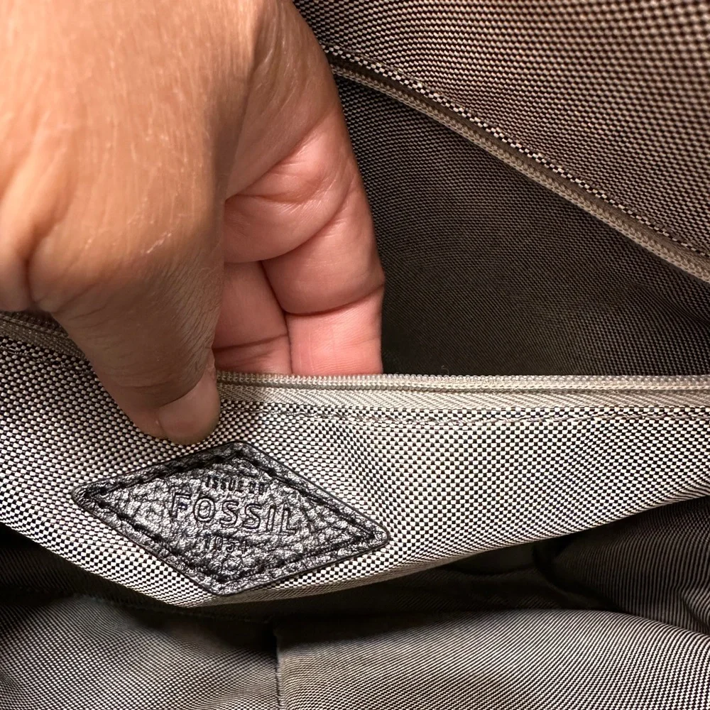 Fossil Ryder Leather Satchel - Picture 12 of 13